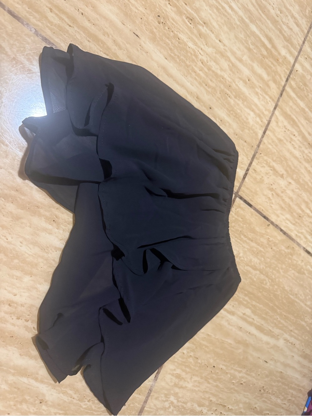 Bloch Black Dance Skirt with Elastic Waist